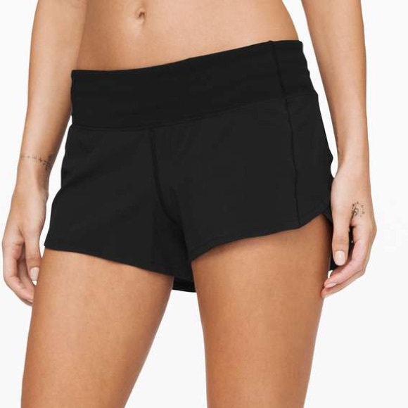 Lululemon Black Speed Short - Picture 3 of 3